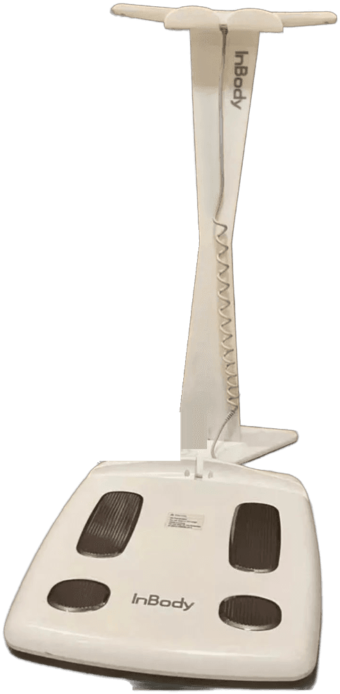 Bioimpedância InBody, equipamento da clínica